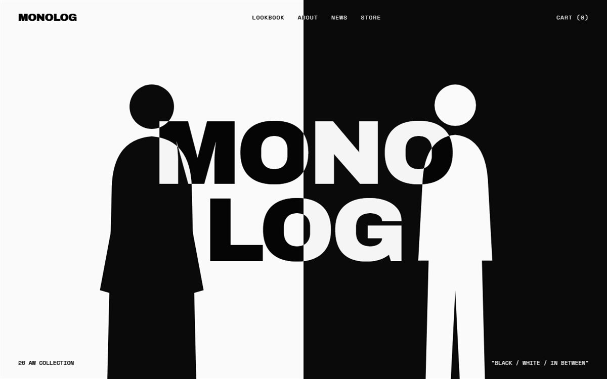 MONOLOGのデザインサンプル